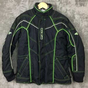 FXR Racing Snowmobile Jacket with Liner Womens 6 Black Winter Sledding Gear